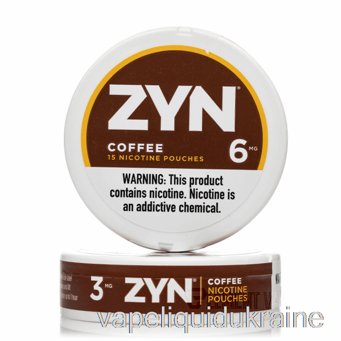 Vape Liquid Ukraine ZYN Nicotine Pouches - COFFEE 6mg (5-PACK)